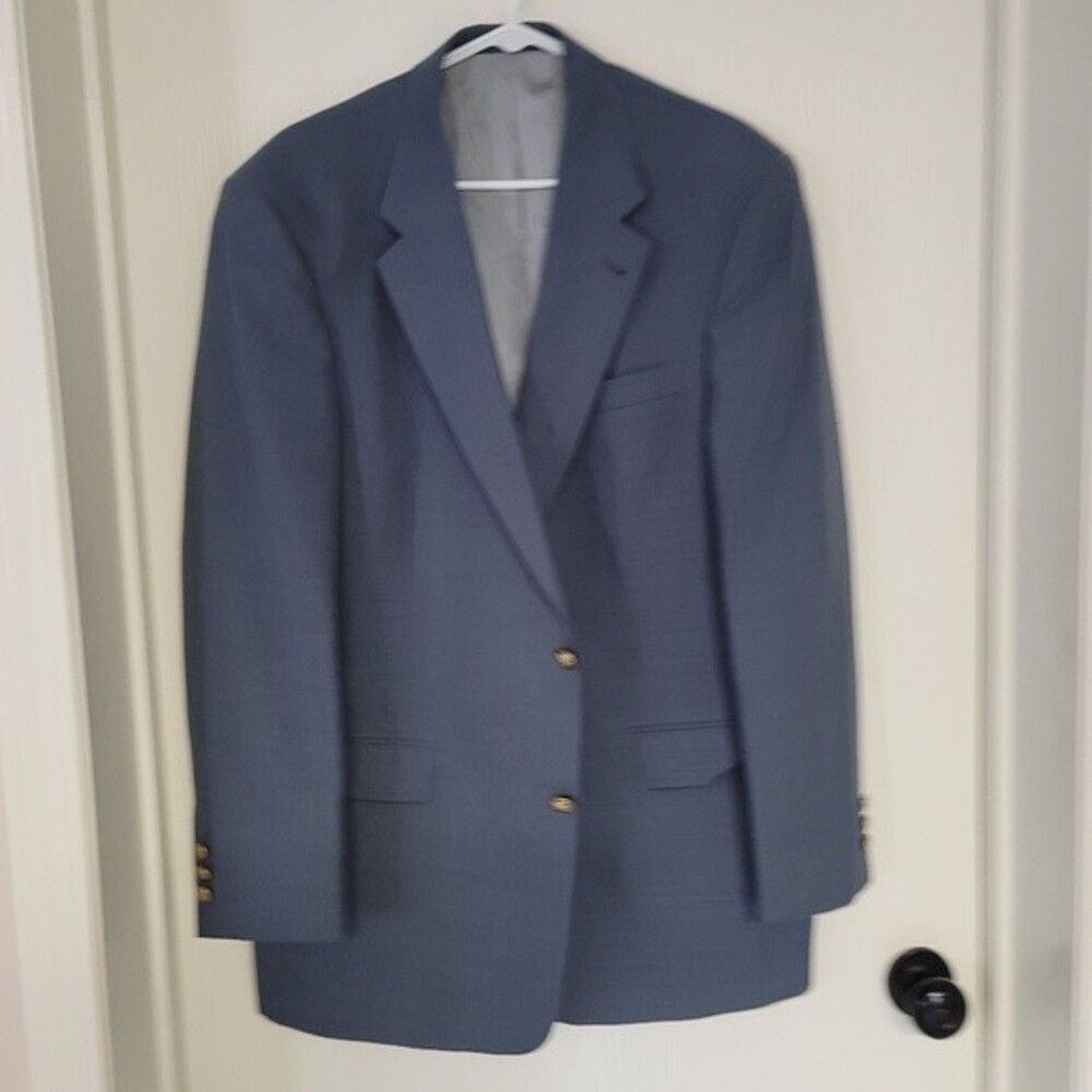 ~ mens jack nicklaus light blue looking dress jacket - no size tag